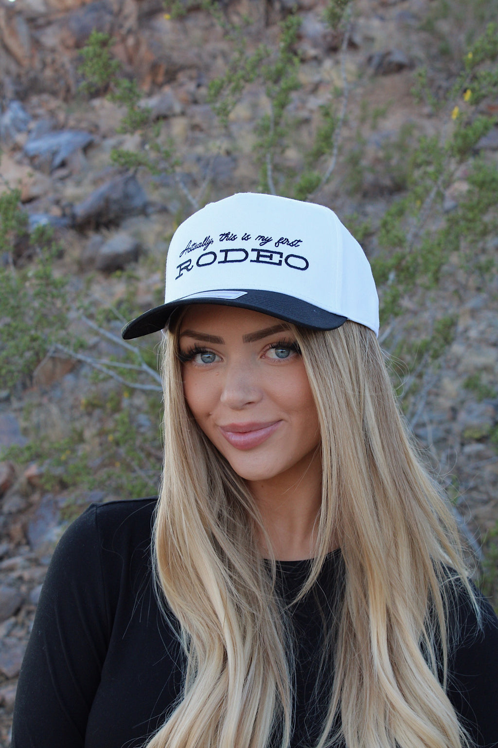 "Actually This Is My First Rodeo" Hat