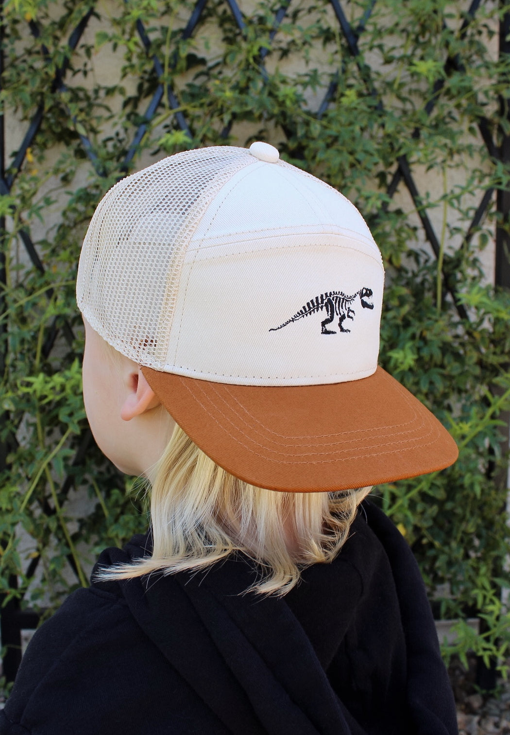 Kids Dino Trucker Hat